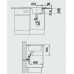 BLANCO Axia II 45 S-F Silgranit Zlewozmywak z korkiem aut. antracyt 516785