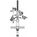 BLANCO Catris-S Bateria zlewozmywakowa, chrom 521476