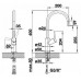 BLANCO Carena-S bateria, antracyt/chrom 520980