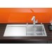 BLANCO Claron 5S-IF/A zlewozmywak stal szlachetna, lewy z korkiem aut. 514000
