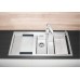 BLANCO Claron 6S-IF/A zlewozmywak stal szlachetna, lewy z korkiem aut. 514002
