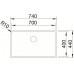 BLANCO Claron 700-IF/N zlewozmywak stal szlachetna 517222