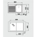 BLANCO Classic 45 S-IF Zlewozmywak stal szlachetna polerowana, lewy 516855