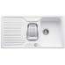 BLANCO Classic 6 S Silgranit®PuraDur® Zlewozmywak biały + wkładka szara, 509237