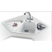 BLANCO DELTA-F Silgranit® zlewozmywak alumetalik 511673