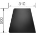 BLANCO Deska do krojenia z czarnego, satynowego szkła hartowanego 224525