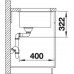 BLANCO Subline 700-U Level Silgranit z korkiem automatycznym lewy, muszkat 522002