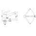 BLANCO Elipso - F II bateria kuchenna, przed okno chrom 514913