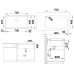 BLANCO Etagon 700-U zlewozmywak 73x46 cm z Silgranit PuraDur antracyt 525167