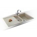 BLANCO IDESSA 6 S zlewozmywak ceramiczny bazaltowy z korkiem automatycznym 516984