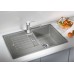 BLANCO SET ZIA 45 S Silgranit® alumetalik + bateria kuchenna MIDA alumetalik
