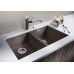 BLANCO Subline 350/350-U Zlewozmywak Silgranit z korkiem aut. alumetalik 516286