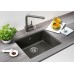 BLANCO SUBLINE 500-U zlewozmywak ceramiczny czarny z korkiem automatycznym 514515