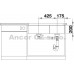 BLANCO Subline 480/320 U Silgranit®PuraDur®II Zlewozmywak alumetalik 519486