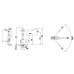 BLANCO TRADON bateria kuchenna chrom 515990
