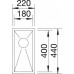 BLANCO Zerox 180-IF/N Zlewozmywak stal szlachetna 517236