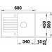 BLANCO ZIA 45 S Compact Silgranit PuraDur Antracyt, korek automatyczny 524711