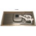BLANCO R-ZS 12 x 5 - 2 z przelewem nakładany 510504