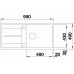 BLANCO METRA XL 6S-F Siligranit Kawowy 519157