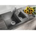 BLANCO METRA 6-F Silgranit PuraDur Antracyt odwracalny, korek auto. 519134
