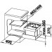 OUTLET BLANCO Selektor FLEXON II 50/3 + pokrywa systemowa 521470 USZKODZONE OPAKOWANIE!!
