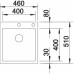 BLANCO CLARON 400-IF/A Zlewozmywak Stal Durinox, korek auto., InFino, PushControl 523392