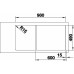 BLANCO AXIA III 6 S Infini Zlewozmywak SILGRANIT Puradur 525849