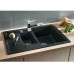 BLANCO METRA 6 S Compact Silgranit PuraDur Zlewozmywak czarny, korek.aut. 525925