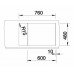 BLANCO METRA 6 S Compact Silgranit PuraDur Zlewozmywak czarny, korek.aut. 525925