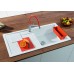 BLANCO SITY XL 6 S Silgranit PuraDur Czarny prawa, InFino, z akcesoriami orange 525967
