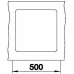 BLANCO SUBLINE 400-F Silgranit PuraDur Czarny, InFino 525988