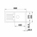 BLANCO FAVUM XL 6 S Zlewozmywak Silgranit Czarny, odwracalny 526082