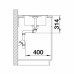 BLANCO FAVUM XL 6 S Zlewozmywak Silgranit Czarny, odwracalny 526082