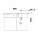 BLANCO FAVUM XL 6 S Zlewozmywak Silgranit Czarny, odwracalny 526082
