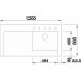 BLANCO MODEX-M 60 Silgranit Zlewozmywak PuraDur Czarny, prawy, InFino 526112