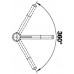 BLANCO KANO Silgranit-Look Czarny/Chrom 526175