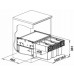 BLANCO Sorter odpadów SELECT II 60/3 526204