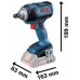 BOSCH GDS 18V-300 Akumulatorowa wkrętarka udarowa, 18V, bez baterii 06019D8200