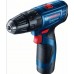 BOSCH GSB 120-LI PROFESSAkumulatorowa wiertarko-wkrętarka udarowa 2x 12V 2.0Ah, 06019G8100