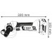 BOSCH GWS 18-125 V-LI Akumulatorowa szlifierka kątowa, 2x 4,0Ah 060193A30Y