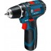 BOSCH GSR 12V-15 Professional Akumulatorowa wiertarka/wkrętarka, 2x2Ah, 0601868122