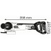 BOSCH GWX 18V-10 SC PROFESSIONAL Aku szlifierka kątowa X-LOCK, 125mm 06017B0400