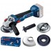 BOSCH GWS 18V-10 Akumulatorowa szlifierka kątowa 125mm, (Bez akumulatora) 06019J4002