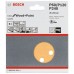 BOSCH Papier ścierny C470, opakowanie 6 szt. 125 mm, 60, 120, 240 2608605084