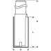 BOSCH Frezy do wpustów 8 mm, D1 8 mm, L 25,4 mm, G 56 mm 2608628372