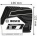BOSCH Professional GCL 2-50 C laser krzyżowy 0601066G08