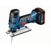 BOSCH GST 18 V-LI S wyrzynarka akumulatorowa, L-BOXX, 2x 5,0 Ah akumulator 06015A5104