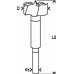 BOSCH Wiertła sednik, DIN 7483 G, 26x90 mm, d 8 mm 2608596975