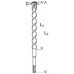 BOSCH SDS-plus-7X wiertła do młotów 25 x 400 x 450 mm 2608586726