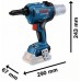 BOSCH GRG 18V-16 C PROFESSIONAL Nitownica akumulatorowa 06019K5000